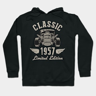 65 Year Old Gift Classic 1957 Limited Edition 65th Birthday Hoodie